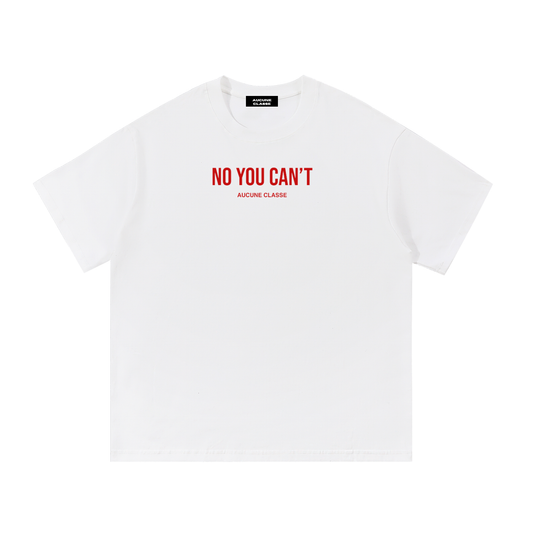 No you can't