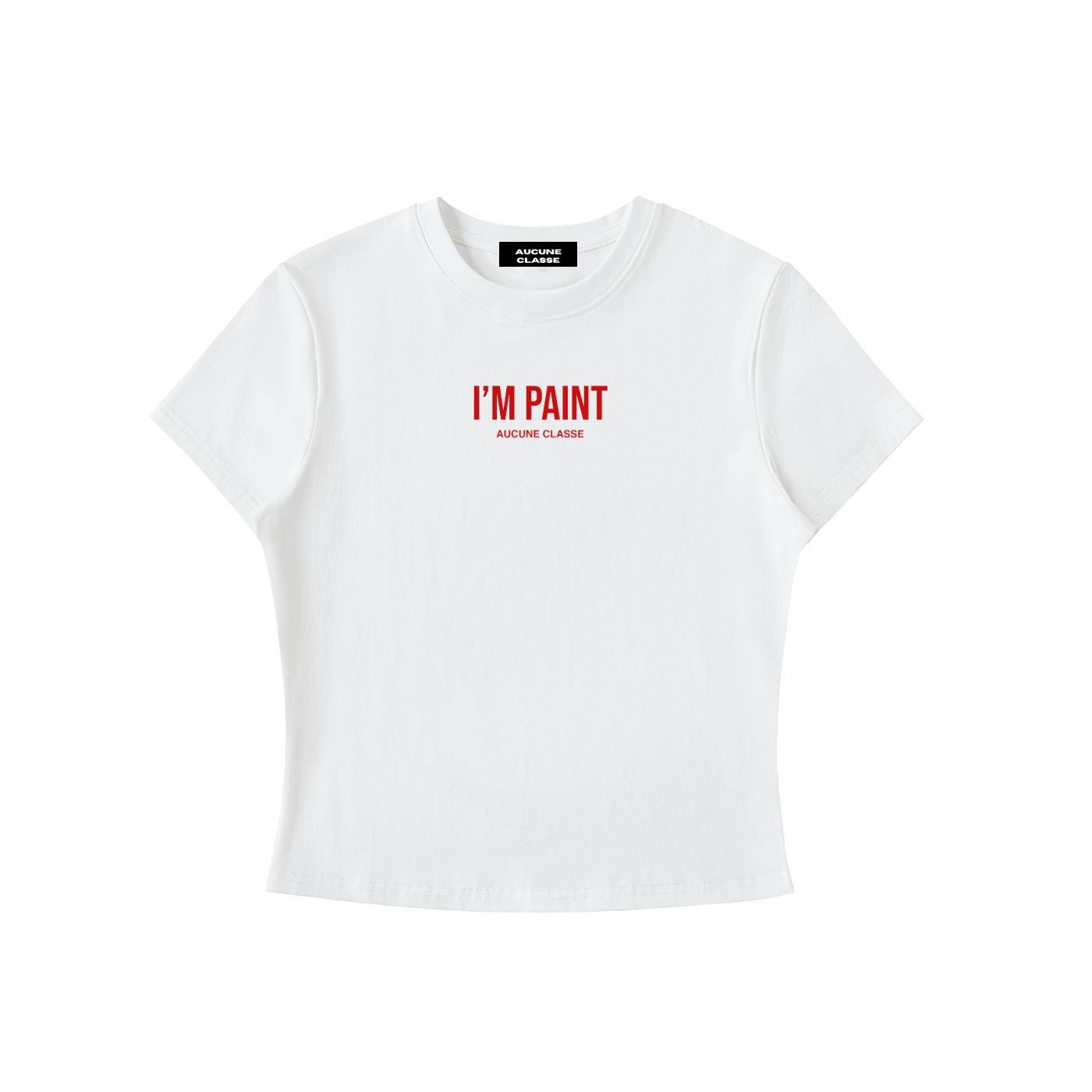 i'm paint bodycon shirt