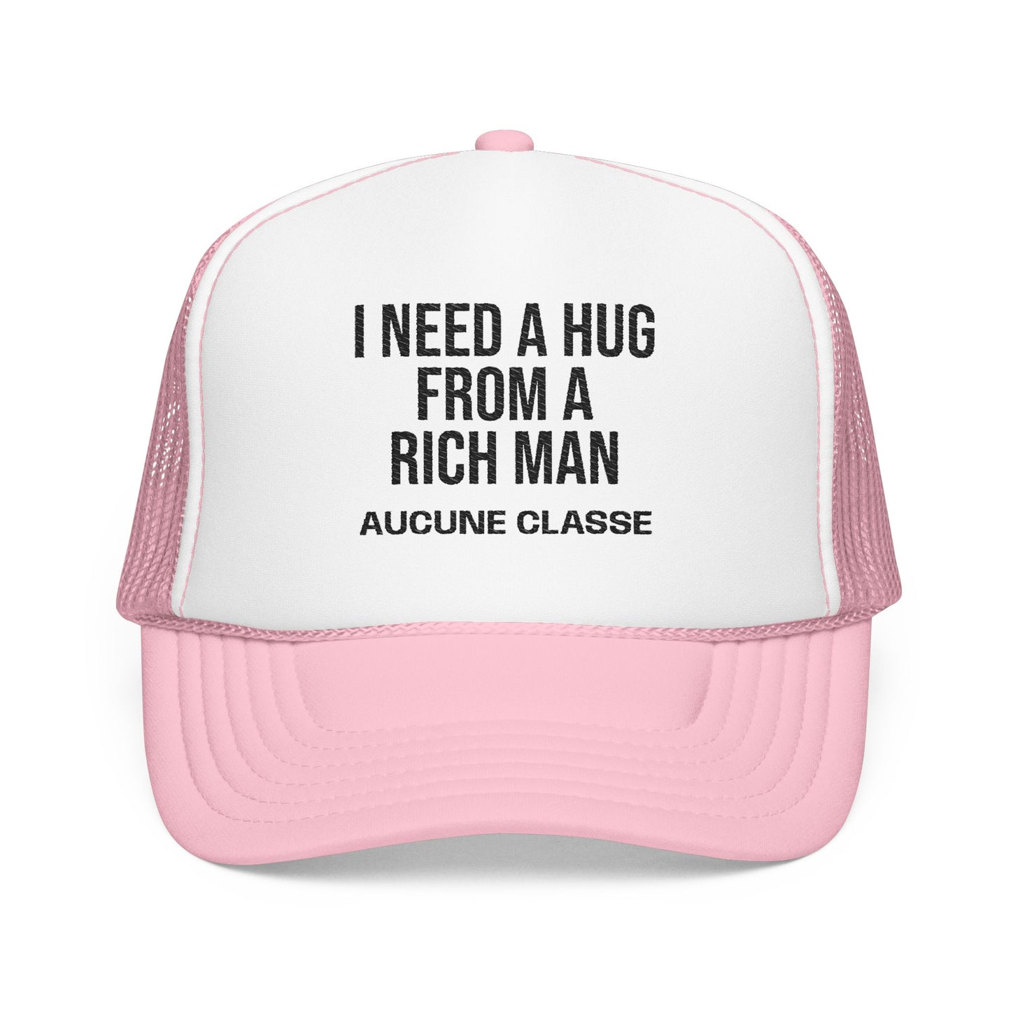 I Need a rich man - trucker hat