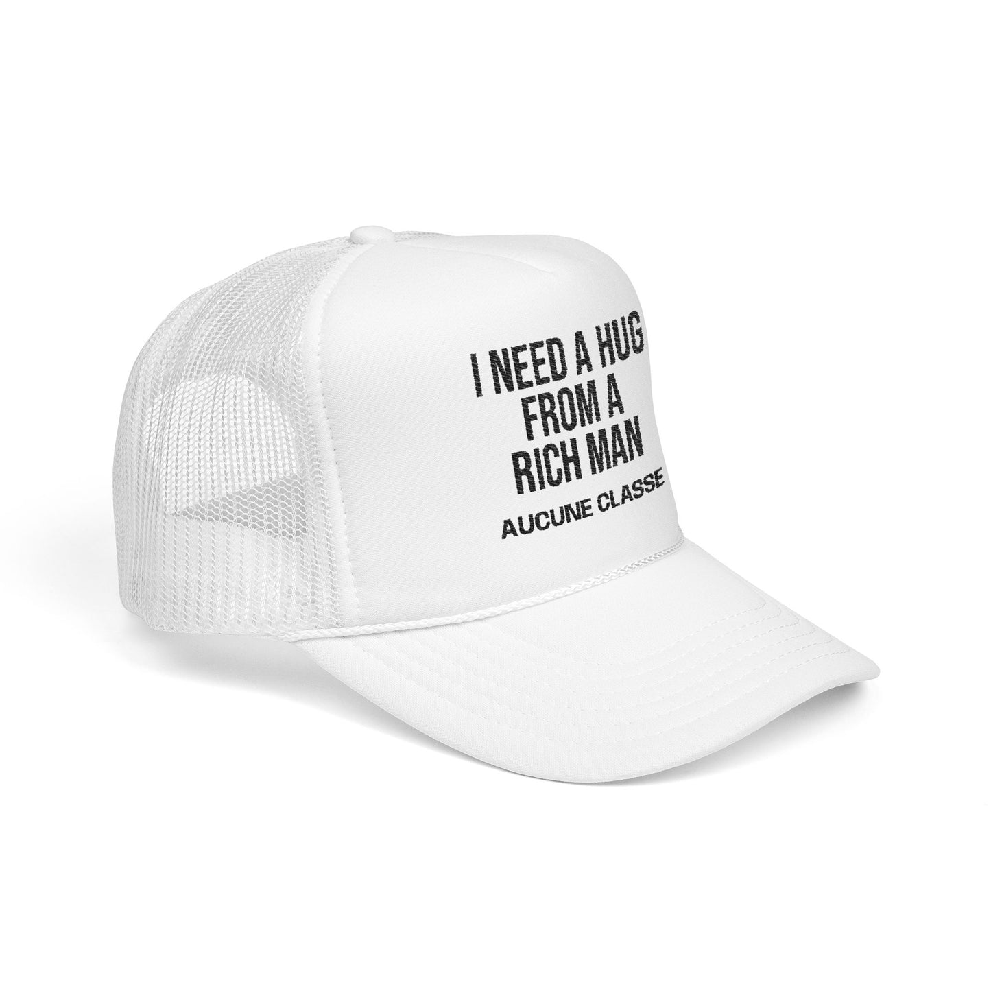 I Need a rich man - trucker hat