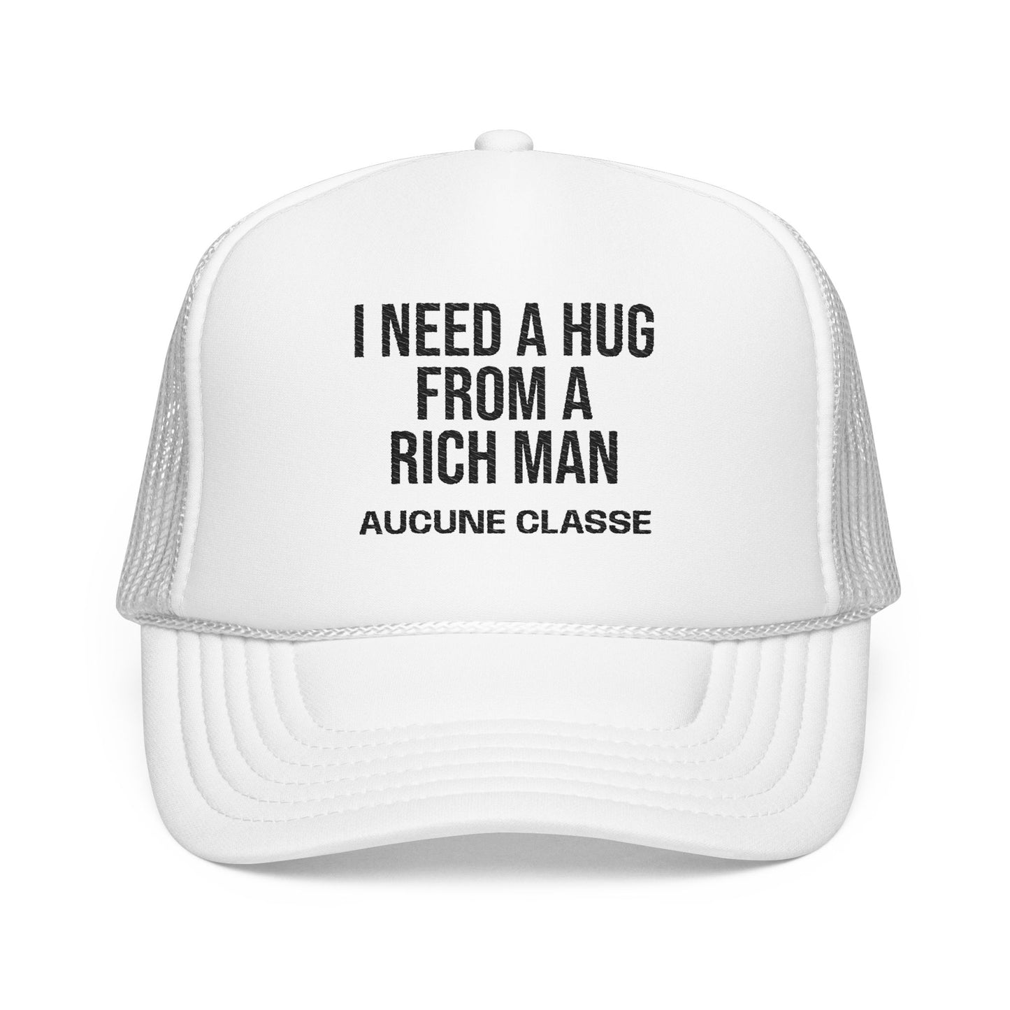 I Need a rich man - trucker hat