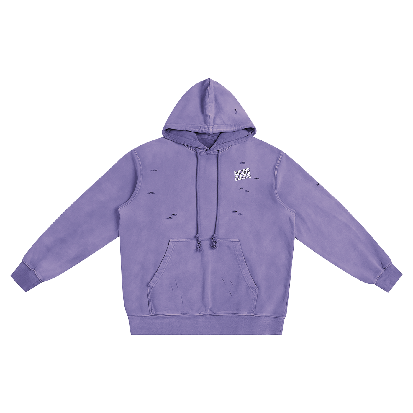 Distressed Vintage Wash Hoodie