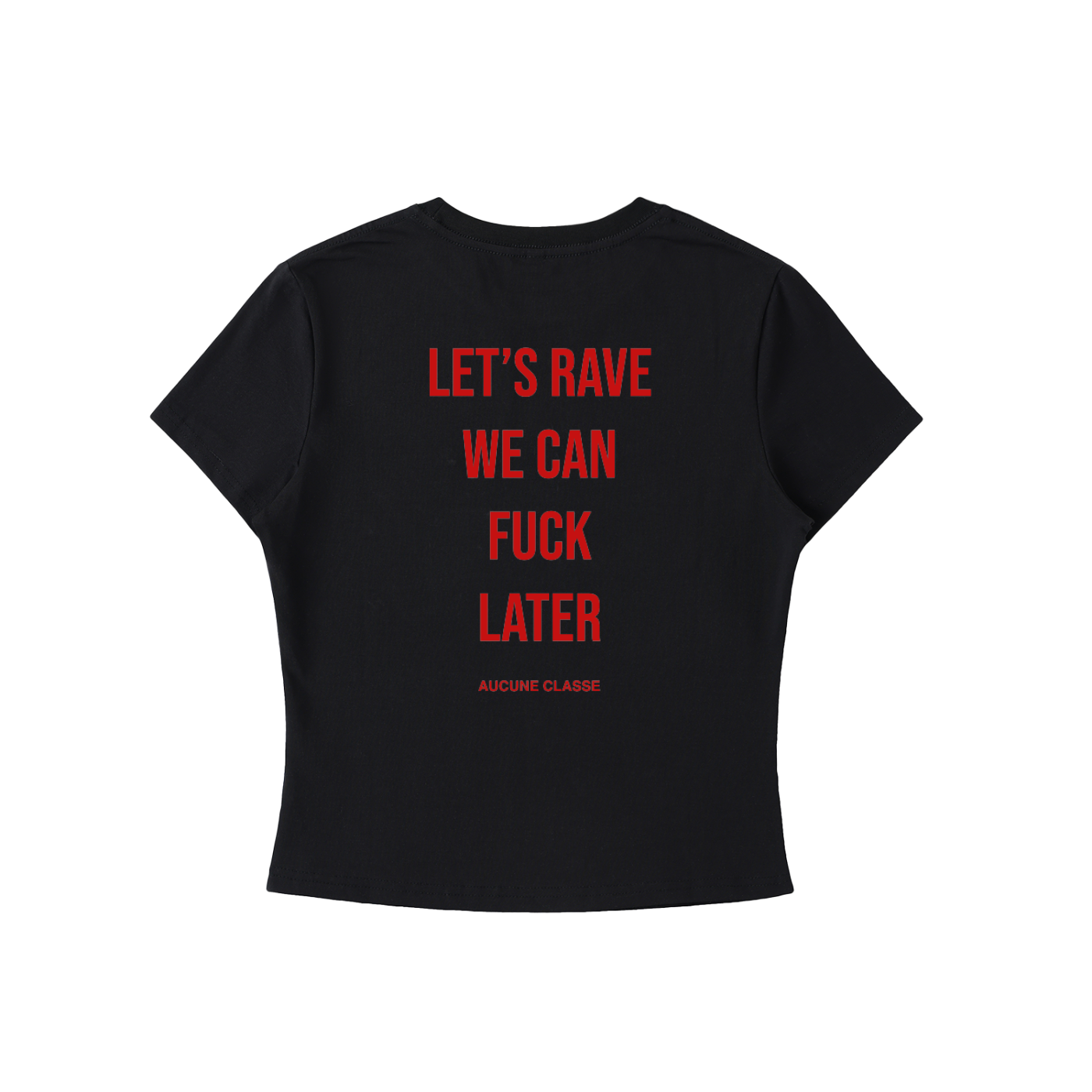 Let's rave - Bodycon Tee