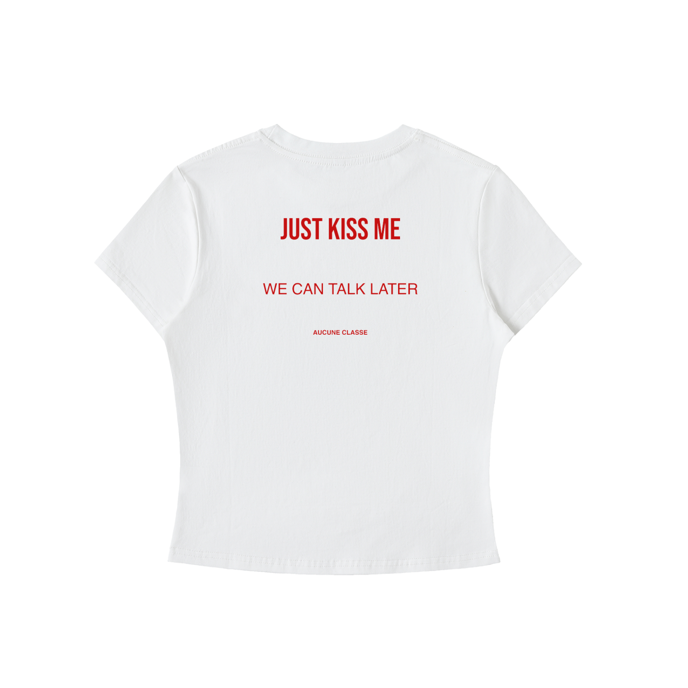 Just kiss me - bodycon tee