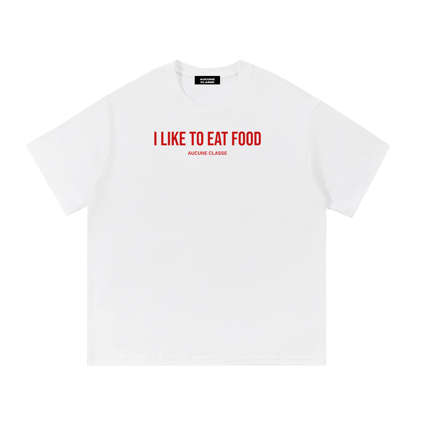 I like to eat food