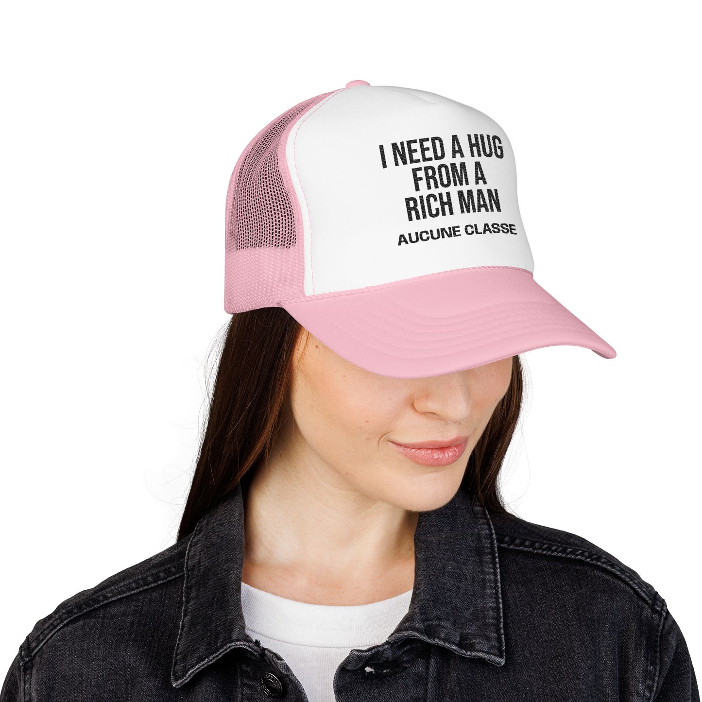 I Need a rich man - trucker hat