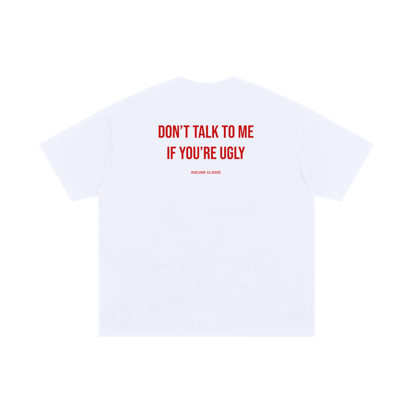 Don't talk to me