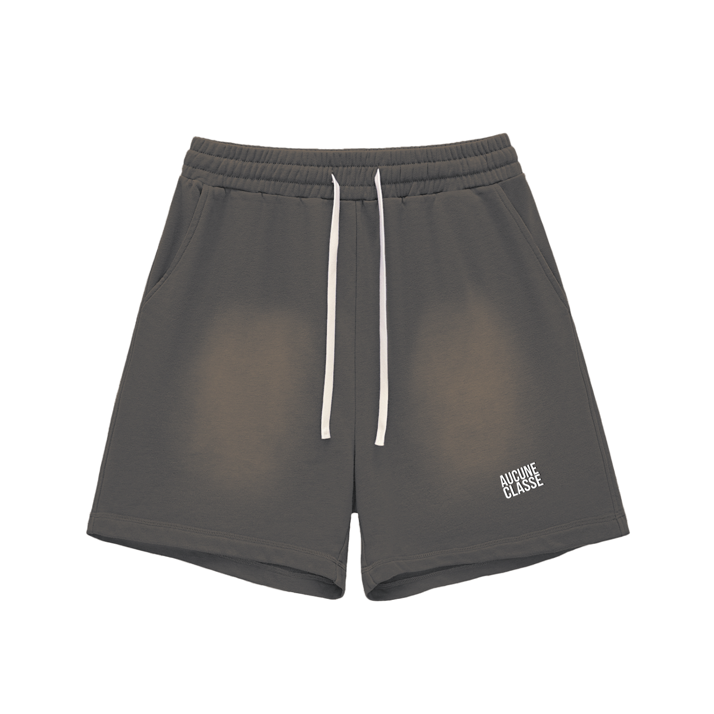 11.5 Sun Faded Raw Edge Cotton Shorts