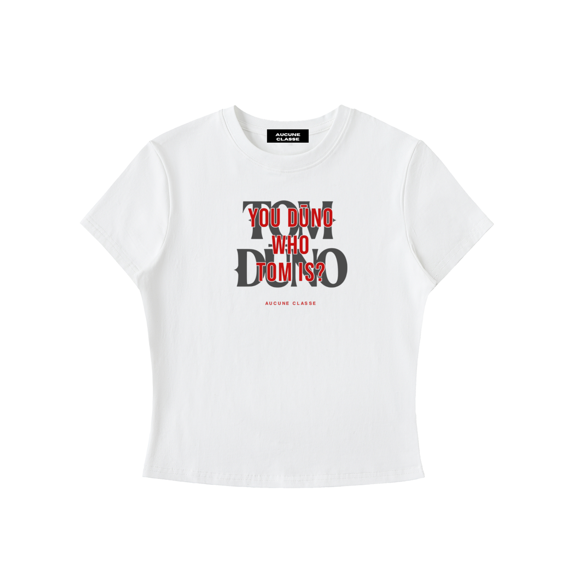 Tom Dūno Bodycon Crewneck T-Shirt