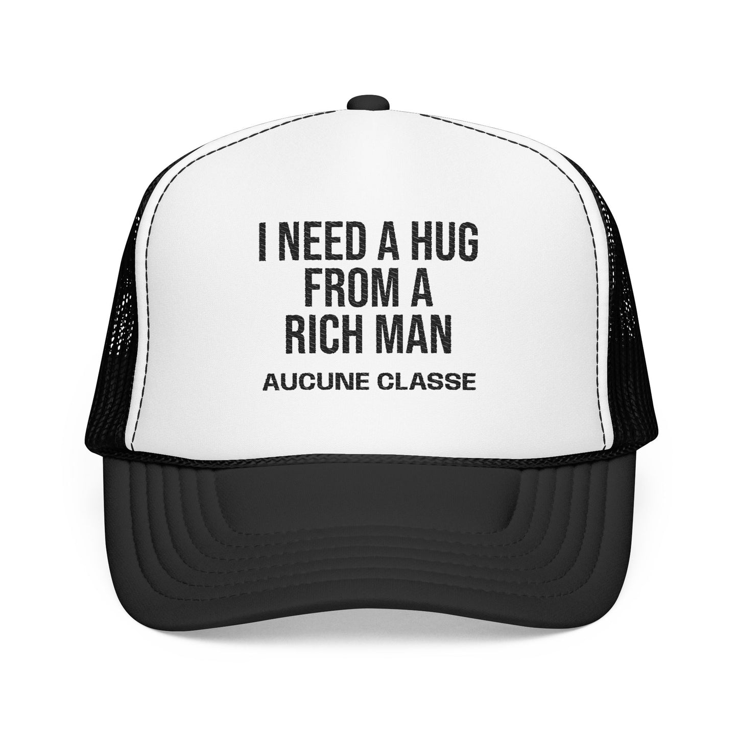 I Need a rich man - trucker hat