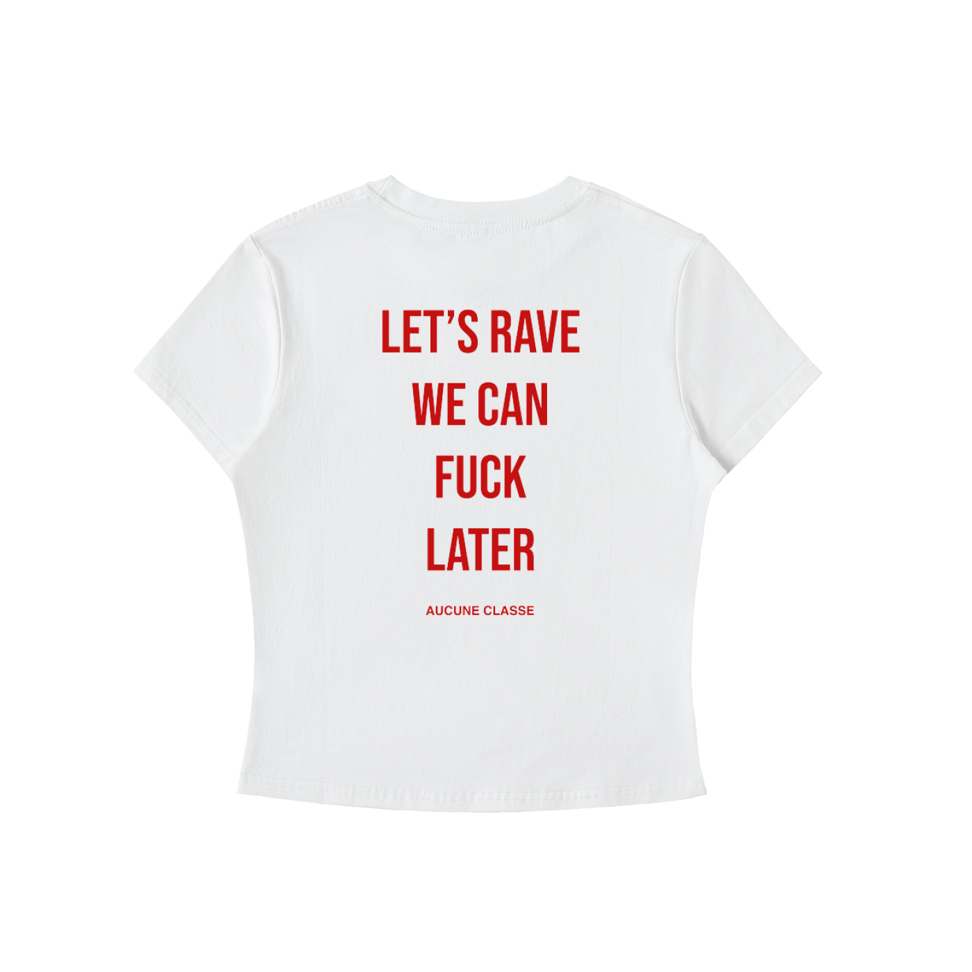 Let's rave - Bodycon Tee