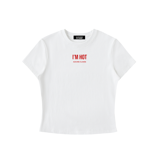 I'm hot bodycon shirt