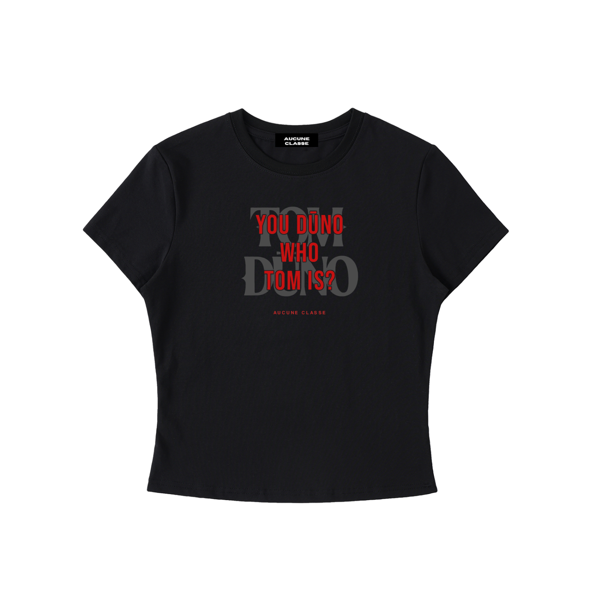 Tom Dūno Bodycon Crewneck T-Shirt