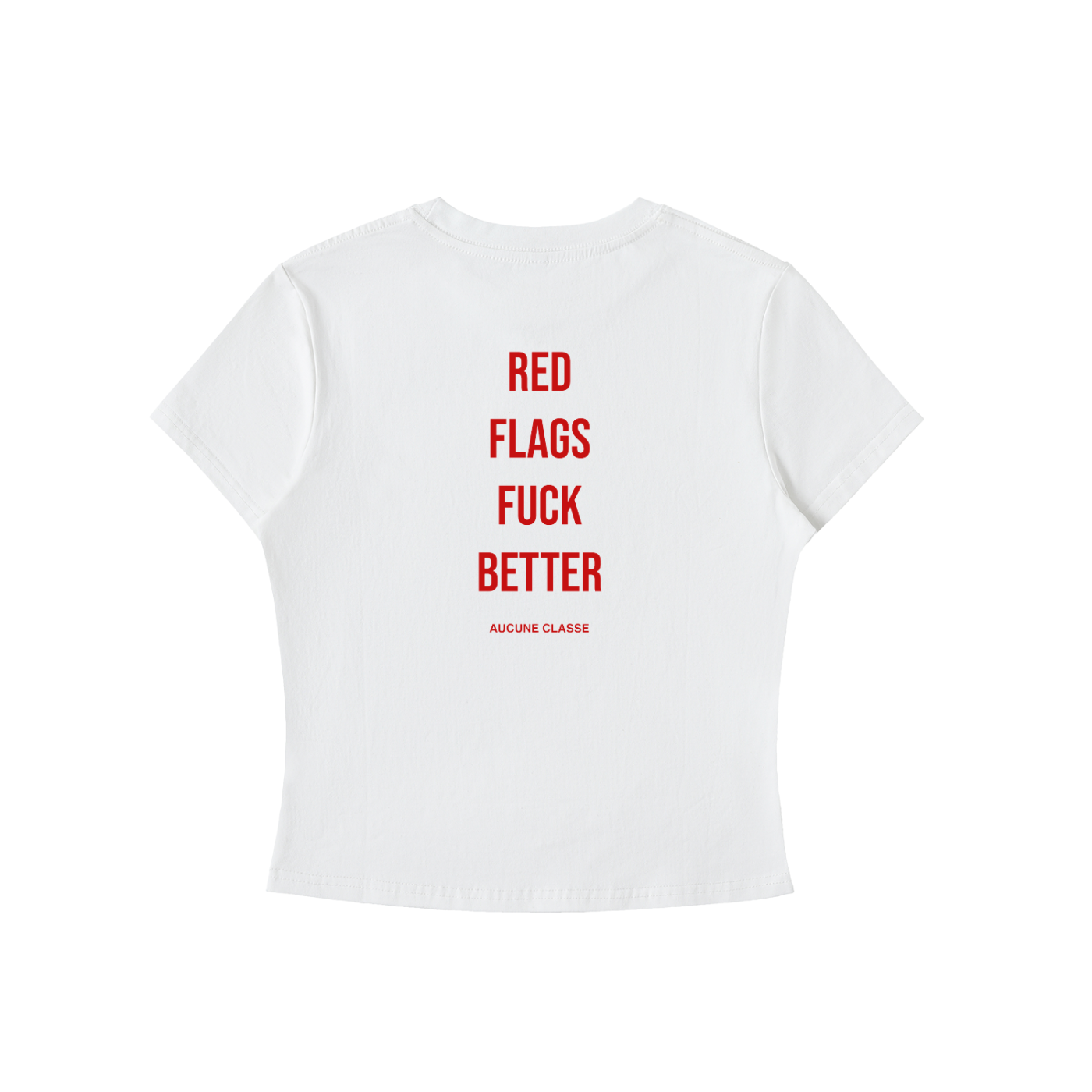 Red flags fuck better - bodycon tee